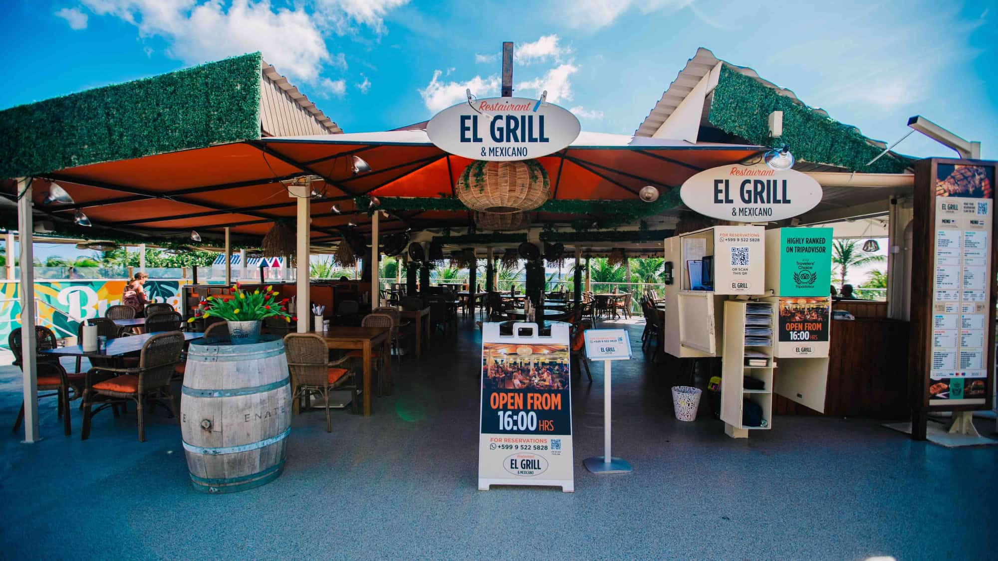 Te koop resaturant Mambobeach Curacao El Grill El Mexicano