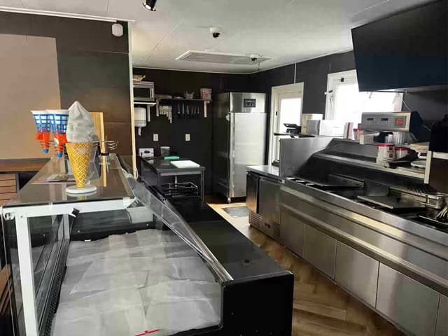 Te koop te huur cafetaria kiosk in Rozenbrug18 normaal